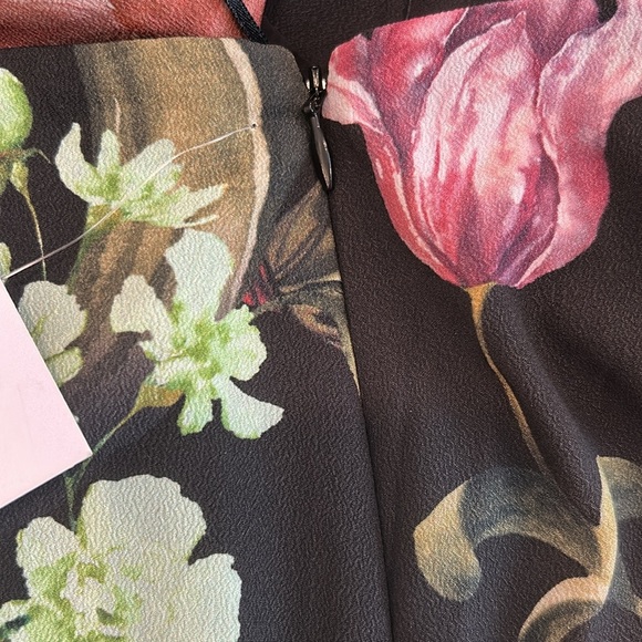 MESTIZA Althea Crepe Floral Print Midi A-Line Skirt - Picture 11 of 16